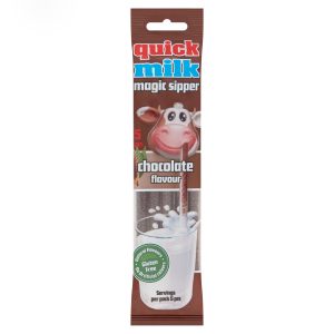 Quickmilk Chocolate Magic Sipper 5x6g