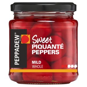 Peppadew Sweet Piquante Mild Whole Peppers 260g