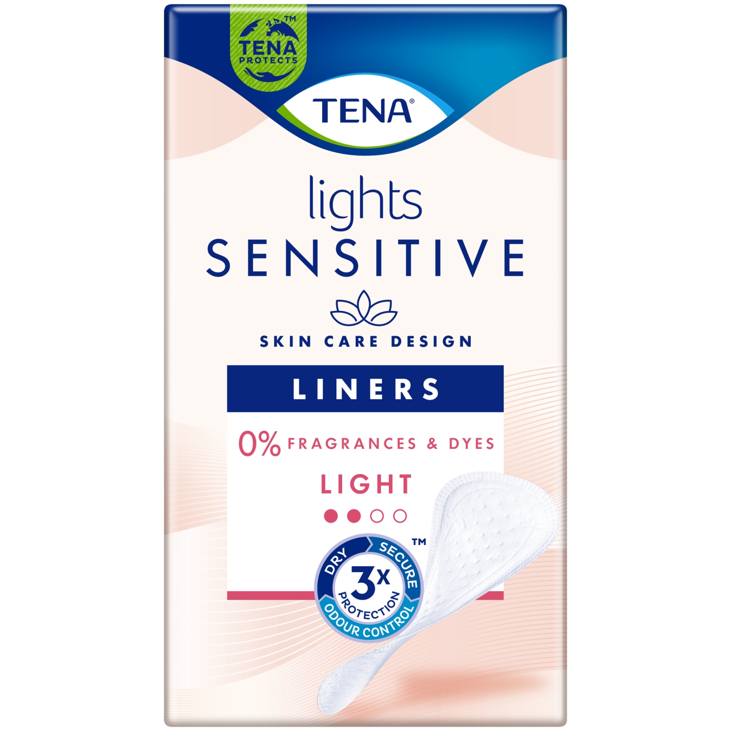 Lights By Tena Liners Pack Of 28