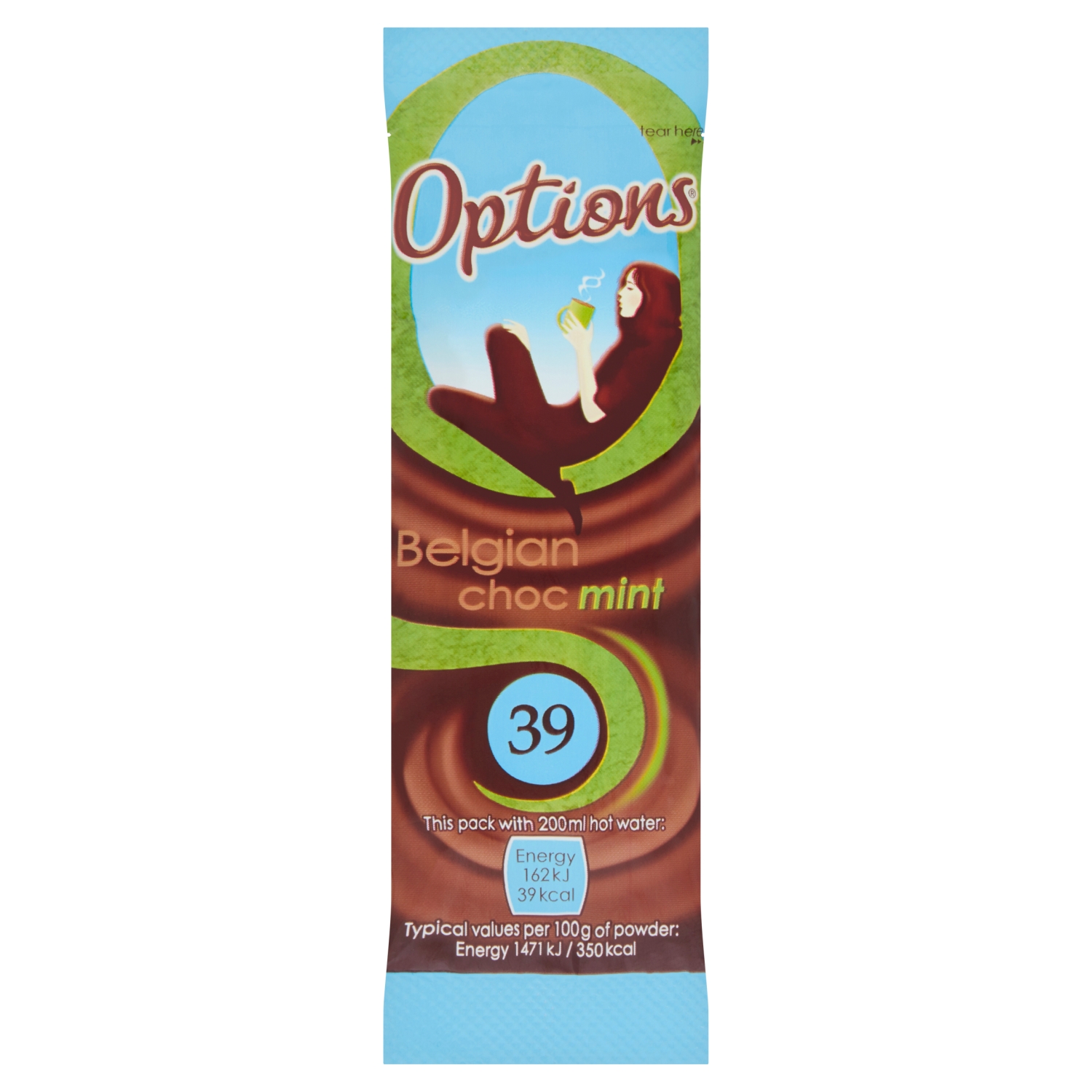Options Mint Chocolate Sachet 11g