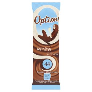 Options White Chocolate Sachet 11g