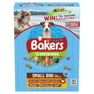 Bakers Small Dog with Tasty Chicken & Vegetables & Wholegrain 1.1kg