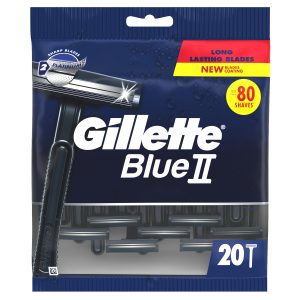 Gillette Blue 3 Disposable Razors Pack Of 20
