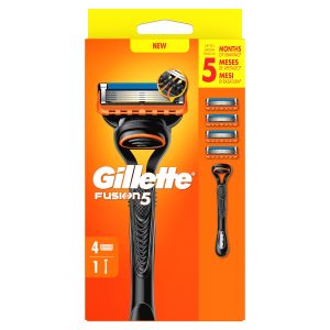 Gillette Fusion Razor +4 Blades