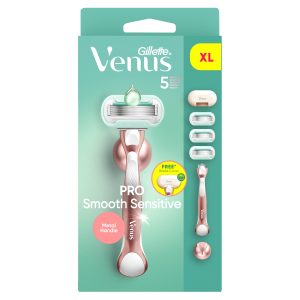 Gillette Venus Deluxe Smooth Sensitive Razor +3 Blades