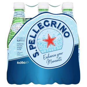 San Pellegrino Sparkling Natural Mineral Water 6 X 0.5l