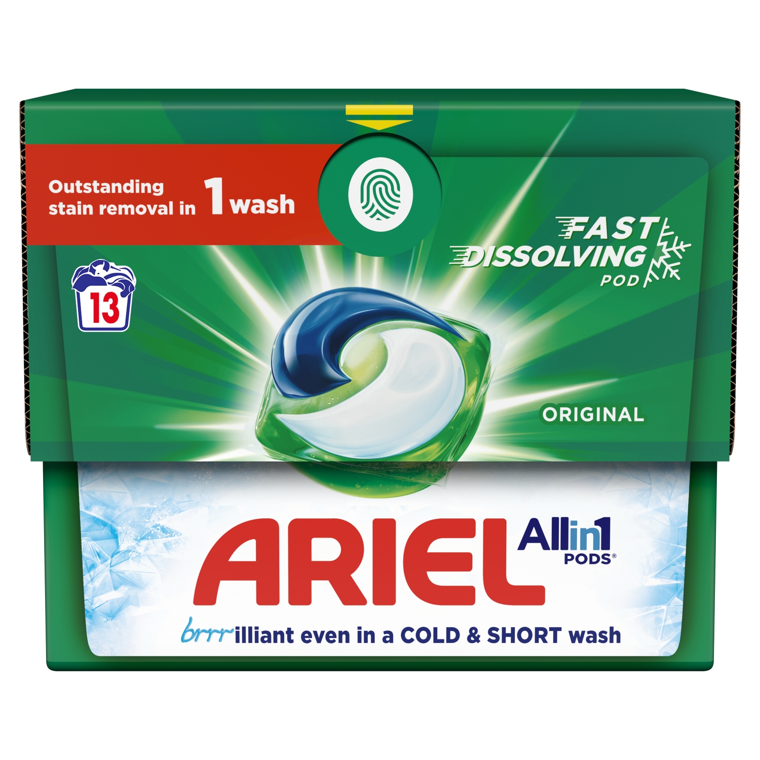 Ariel Original All-In-1 Pods Washing Capsules 13 Washes