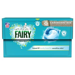 Fairy Non Bio Washing Liquid Capsules For Sensitive Skin 33 Washes