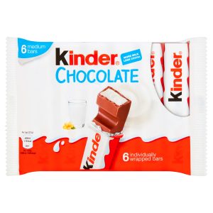 Kinder Chocolate Snack Bars 6x21g