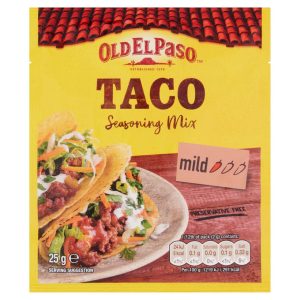 Old El Paso Taco Seasoning Garlic & Paprika 25g