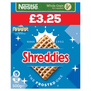 Nestle Shreddies Frosted Cereal 500g