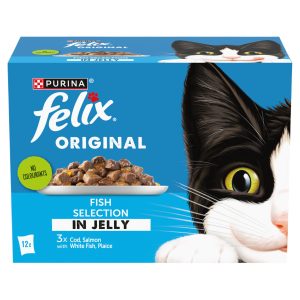 Felix Fish Selection In Jelly 12 x 85g