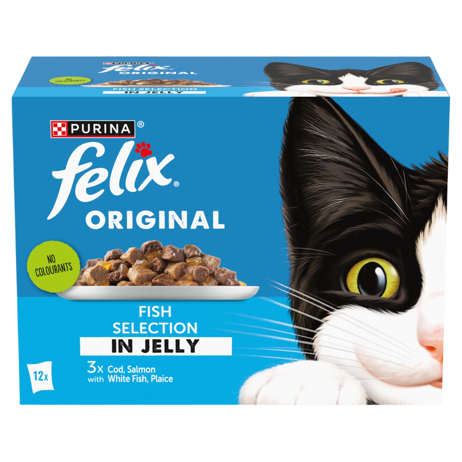 Felix Fish Selection In Jelly 12 x 85g