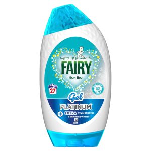 Fairy Platinum Non Bio Gel 27 Washes 891ml