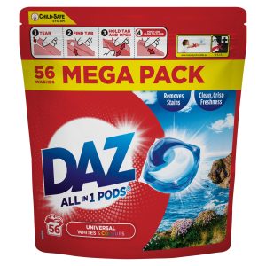 Daz All-In-1 Washing Capsules 56 Washes