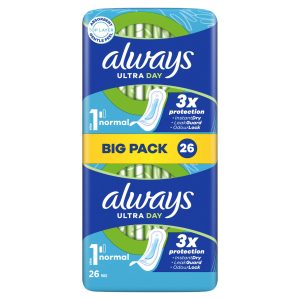 Always Ultra Towels Nw Size 1 Pack Of 26