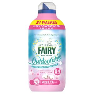 Fairy Fabric Enhancer Liquid Cherry Blossom & Nordic Cotton 1.176L