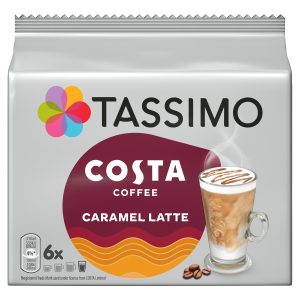 Tassimo Costa Caramel Latte 12 Discs 203g