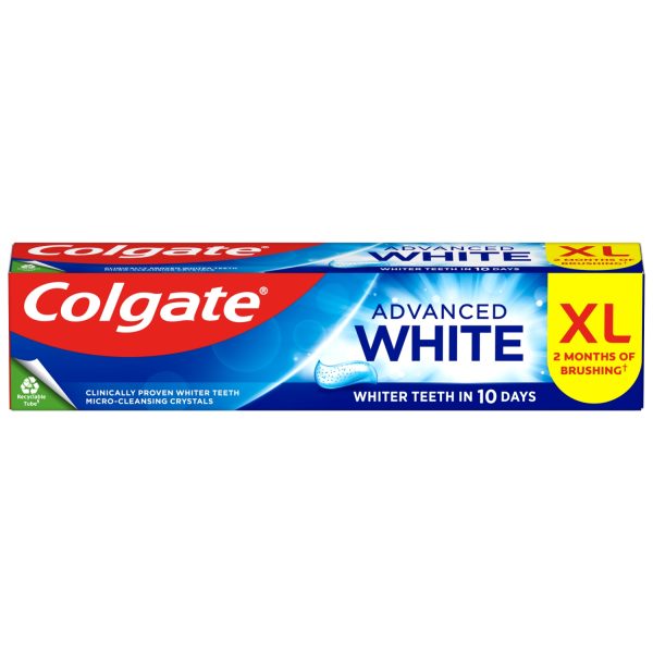 Colgate Advanced White Whitening Toothpaste 125ml | British Chemist
