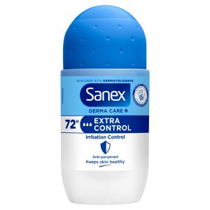 Sanex Derma Care+ Extra Control 72hr Roll On Deodorant 50ml