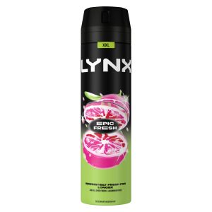 Lynx Grapefruit & Tropical Pineapple Scent Body Spray For Men 250ml