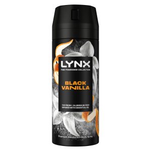 Lynx Fine Fragrance Deodorant Bodyspray Black Vanilla 150ml