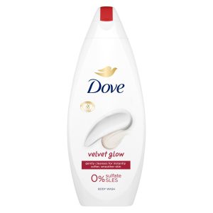 Dove Silky Velvet Body Wash Shower Gel 225ml