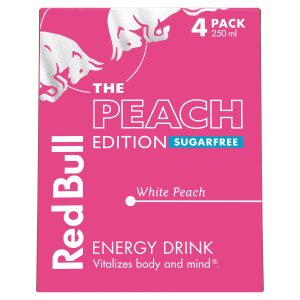 Red Bull Summer Edition White Peach 2025 4x250ml
