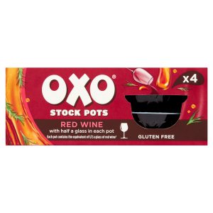OXO Stock Pots Red Wine 4 x 20g