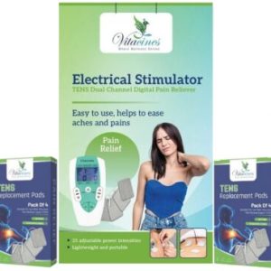 Vitacines Dual Channel Tens made + 2 extra packs of Pads