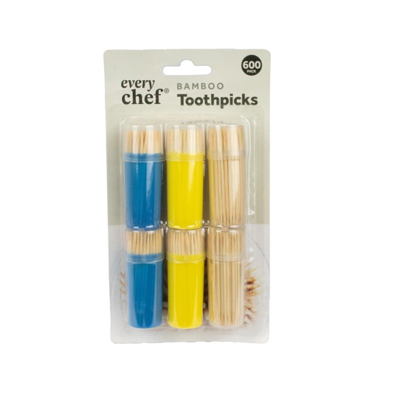Pack Of 6 KEEP IT HANDY TOOTHPICKS 100/PK