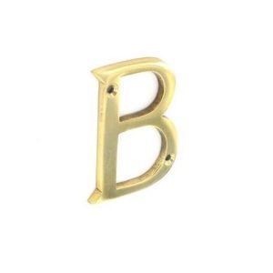 SECURIT S2511 BRASS LETTER B 75MM