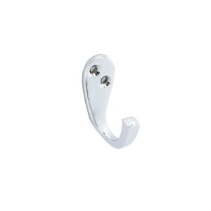 SECURIT S2981 CHROME ROBE HOOK 50MM Pack Of 2