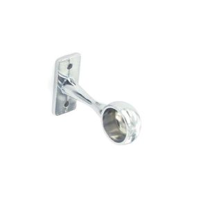 SECURIT S5551 END BRACKET CHROME 19MM Pack Of 2