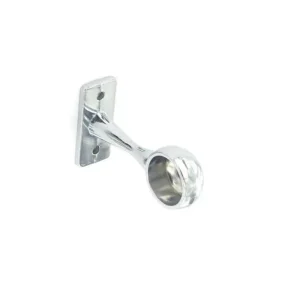 SECURIT S5561 END BRACKET CHROME 25MM Pack Of 2