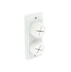 SECURIT S6361 TOWEL HOLDER WHITE DOUBLE