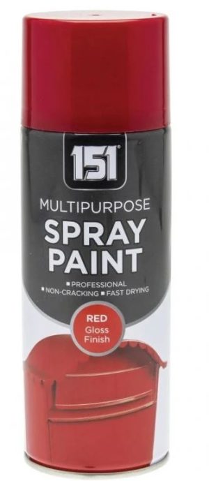 151 RED SPRAY PAINT 400ML