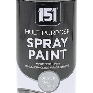 151 METALLIC SILVER SPRAY PAINT 400ML