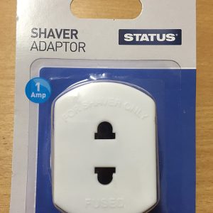 STATUS 1 A SHAVER ADAPTOR