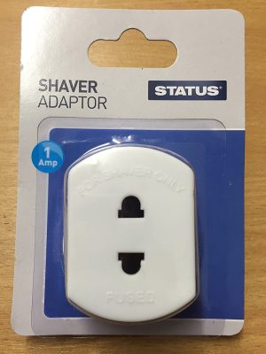 STATUS 1 A SHAVER ADAPTOR