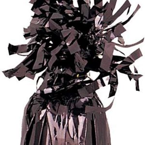 UNIQUE PARTY FOIL BALLOON WEIGHT - BLACK