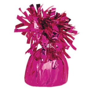 UNIQUE PARTY FOIL BALLOON WEIGHT - MAGENTA