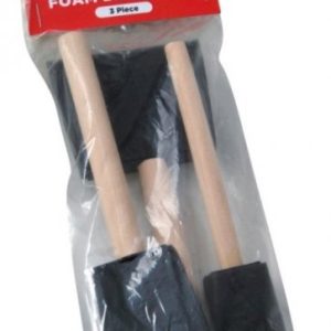FIT FOR THE JOB FOAM BRUSH SET Pack Of 3