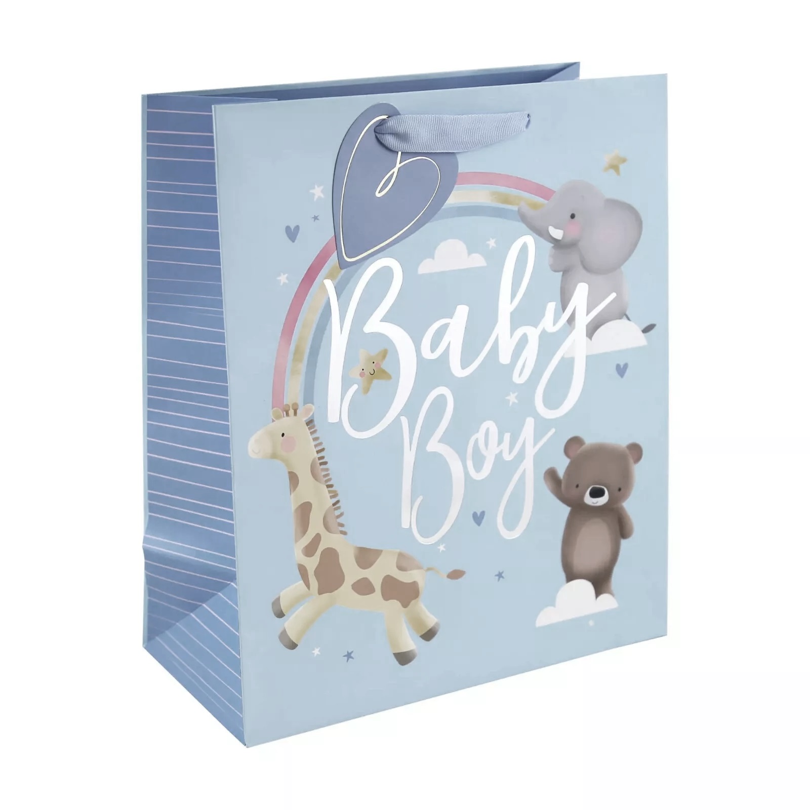 EUROWRAP BABY BOY LARGE GIFT BAG APX 27 X 33 X 14 CM