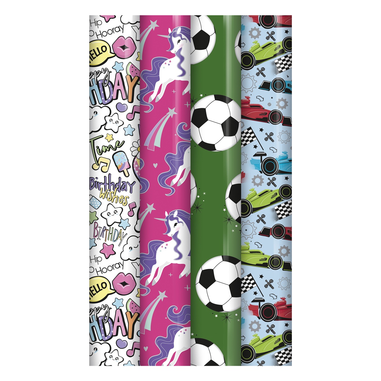 EUROWRAP KIDS GIFT WRAP 3 MTR X 70CM