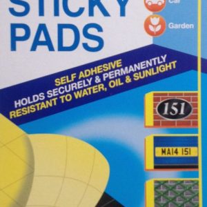 151 EXTERIOR STICKY PADS Pack Of 80