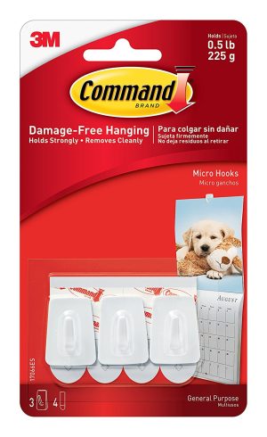 COMMAND MICRO HOOKS Pack Of 3
