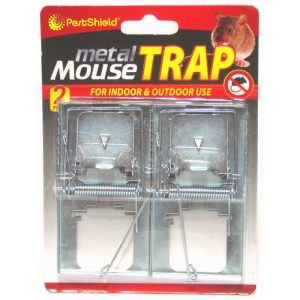 PEST SHIELD METAL MOUSE TRAP Pack Of 2