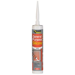 EVERBUILD GENERAL PURPOSE SILICONE CLEAR C3