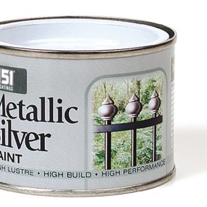 151 PAINT VARNISH COATING TIN METALLIC SILVER PAINT 180ML